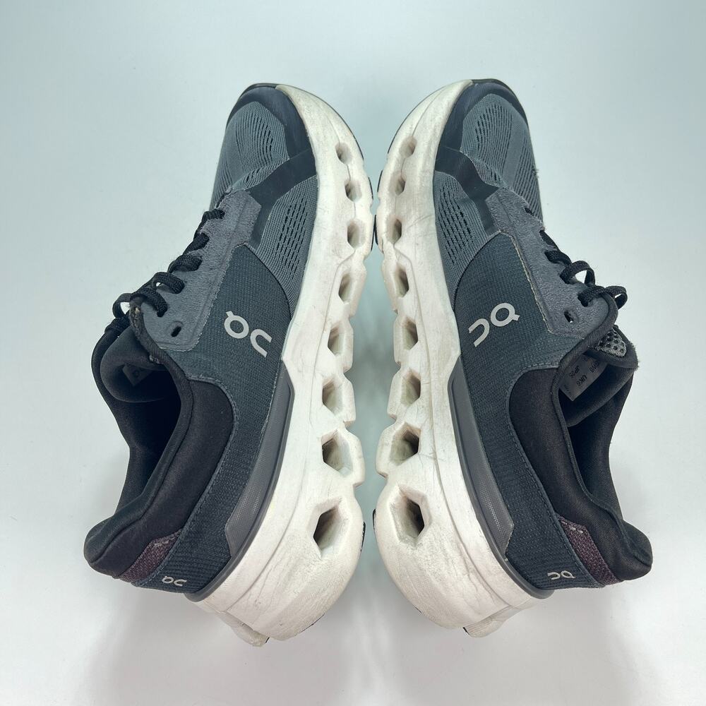 On Cloudrunner 2 Black White Lightweight Running Shoes 3WE10130264 Womens Size 8 - Picture 7 of 12